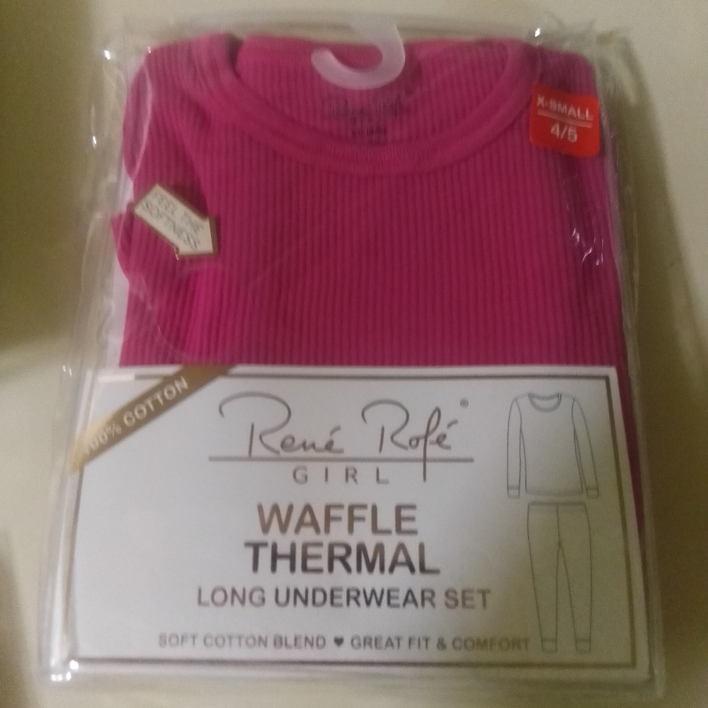 Thermal Waffle Long Underwear Set